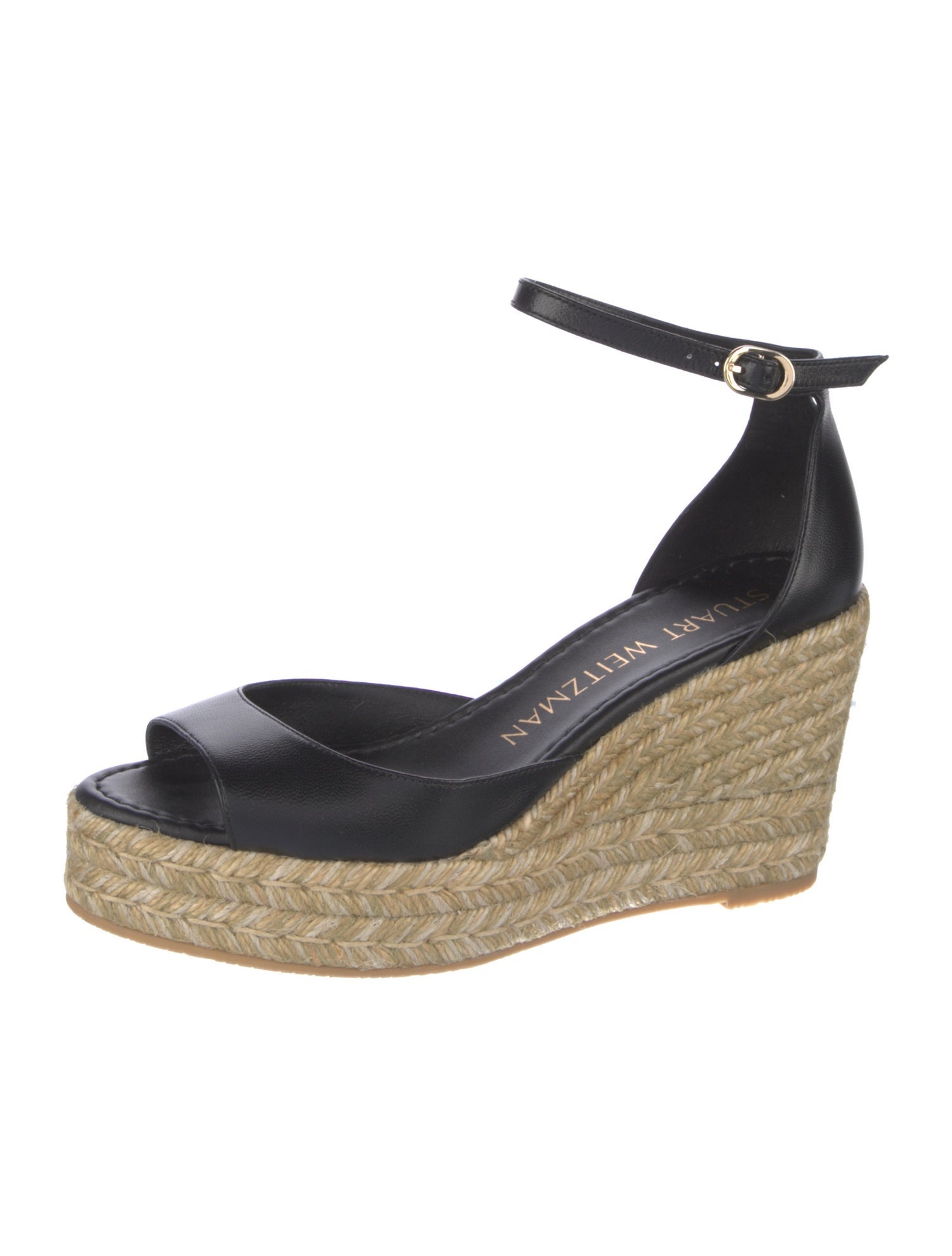 Stuart Weitzman Leather D'Orsay Pumps